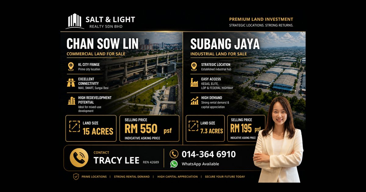 Commercial Property for Sale in Selangor   |   Shop Office, Warehouse & Commercial Land Guide